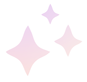 Stars brand illustrations in pink.