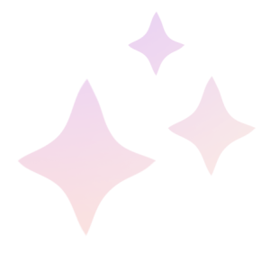 Stars brand illustrations in pink.