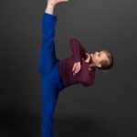 LifeArt Dance company photography of a dancer in a flexed tilt.