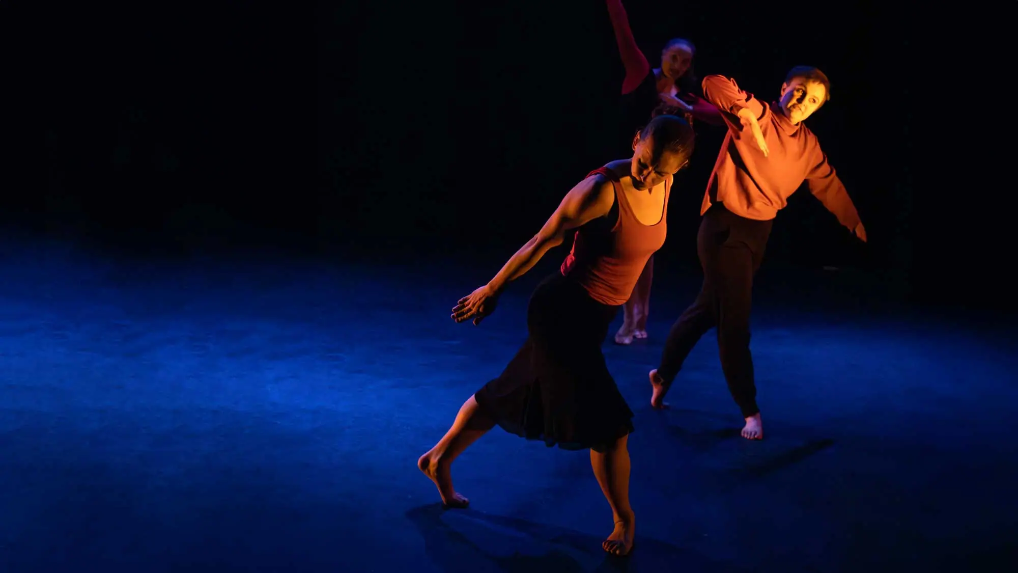 LifeArt Dance dancers on stage photographed at dress rehearsal