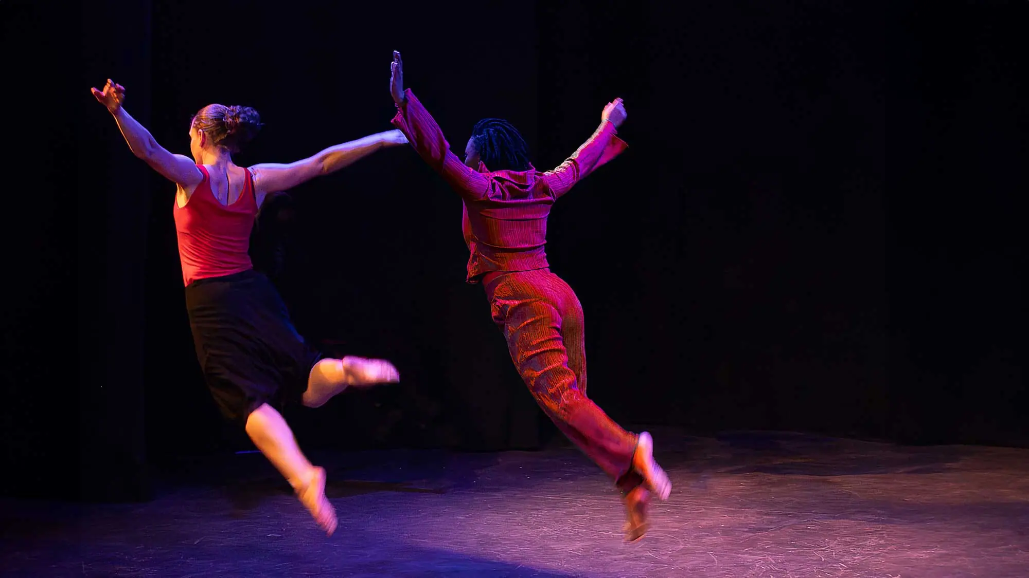 LifeArt Dance dancers on stage photographed at dress rehearsal