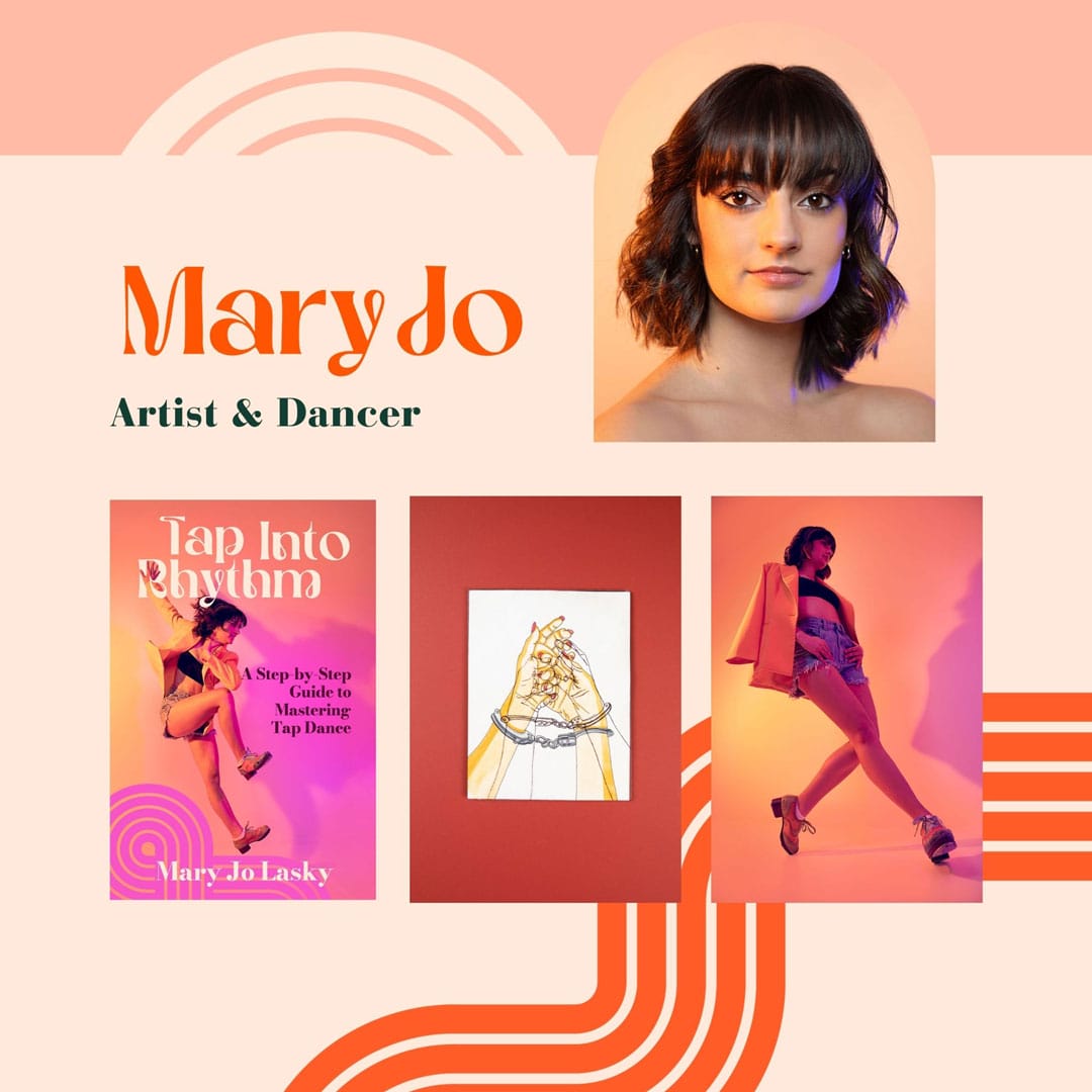 Mary Jo: Artist and Dancer brand package