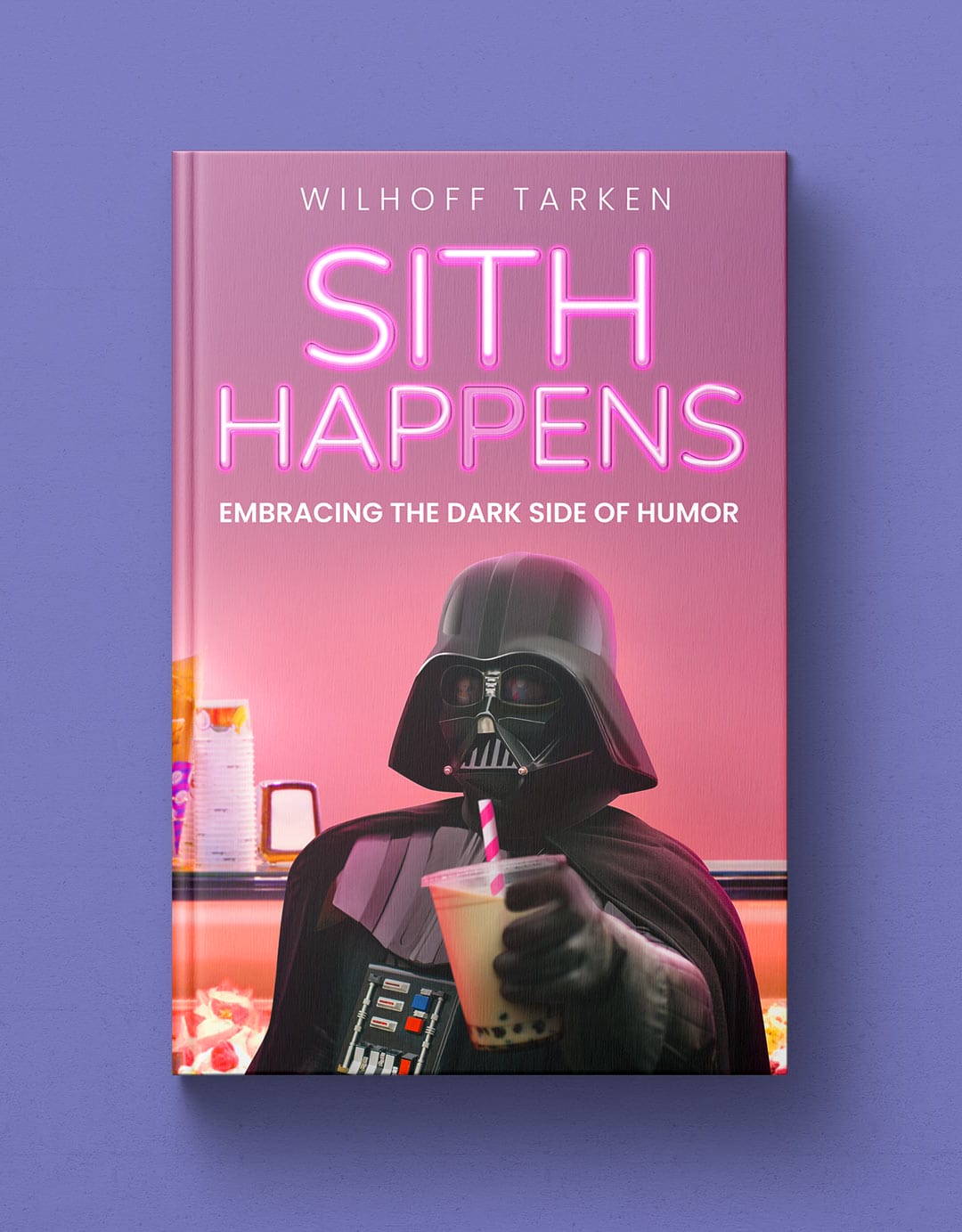 Sith Happens book cover design mockup