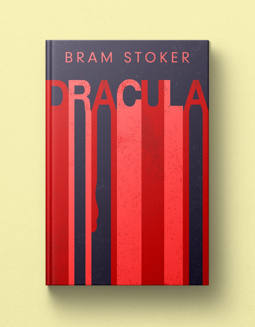 Dracula book cover design mockup