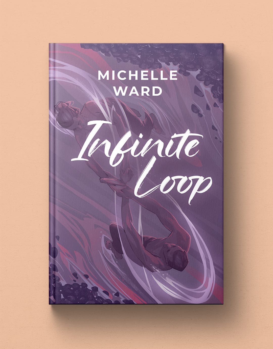 Infinite Loop book cover design mockup