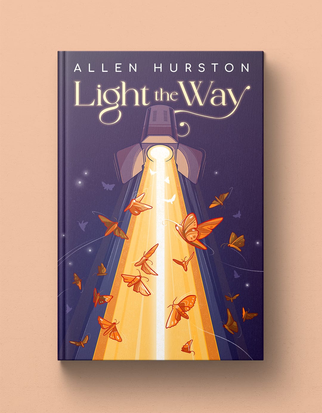 Light the Way book cover design mockup