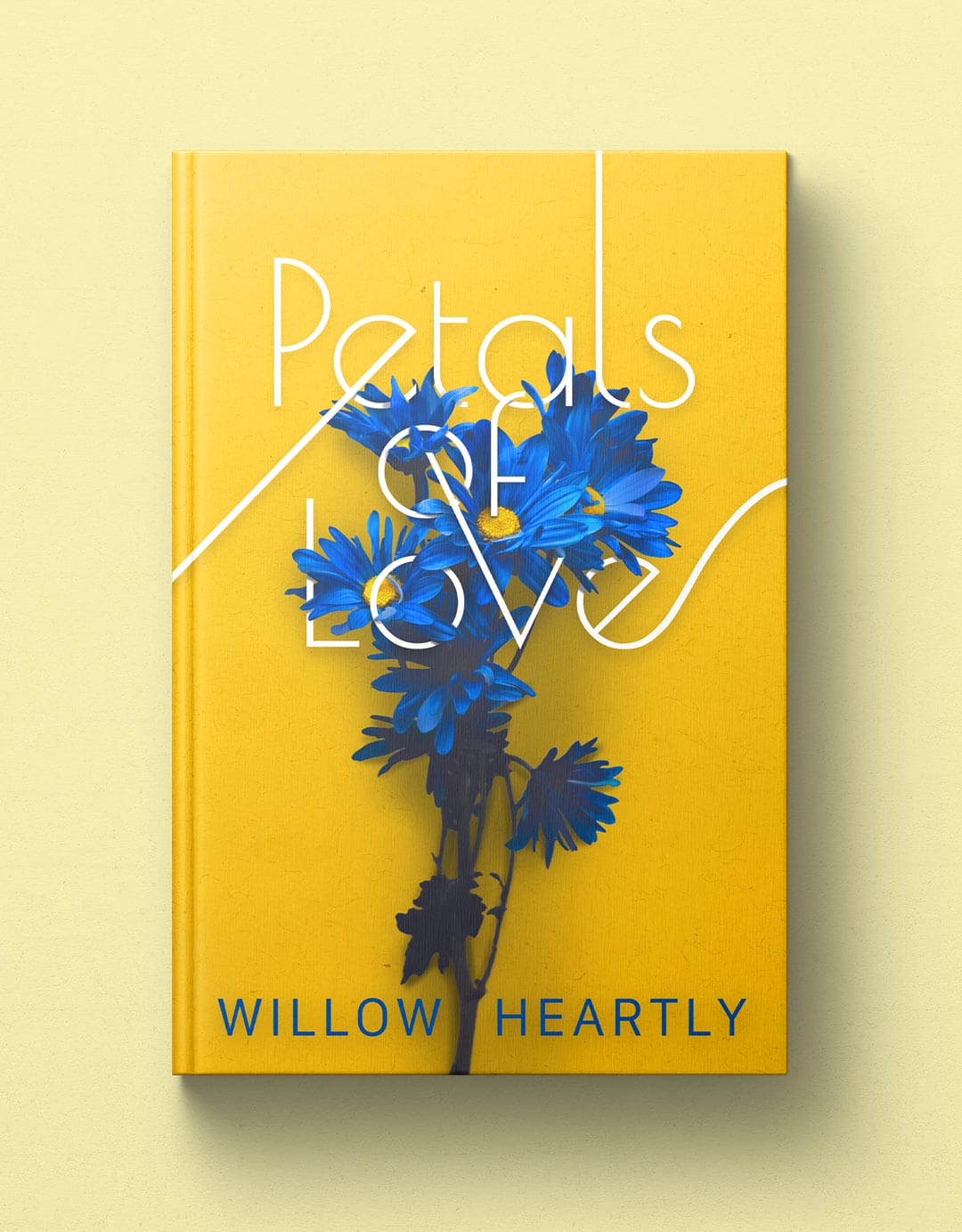 Petals of Love book cover design mockup