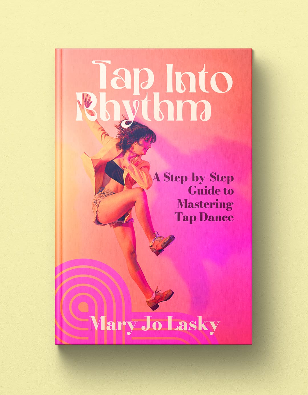 Tap into Rhtyhm book cover design mockup