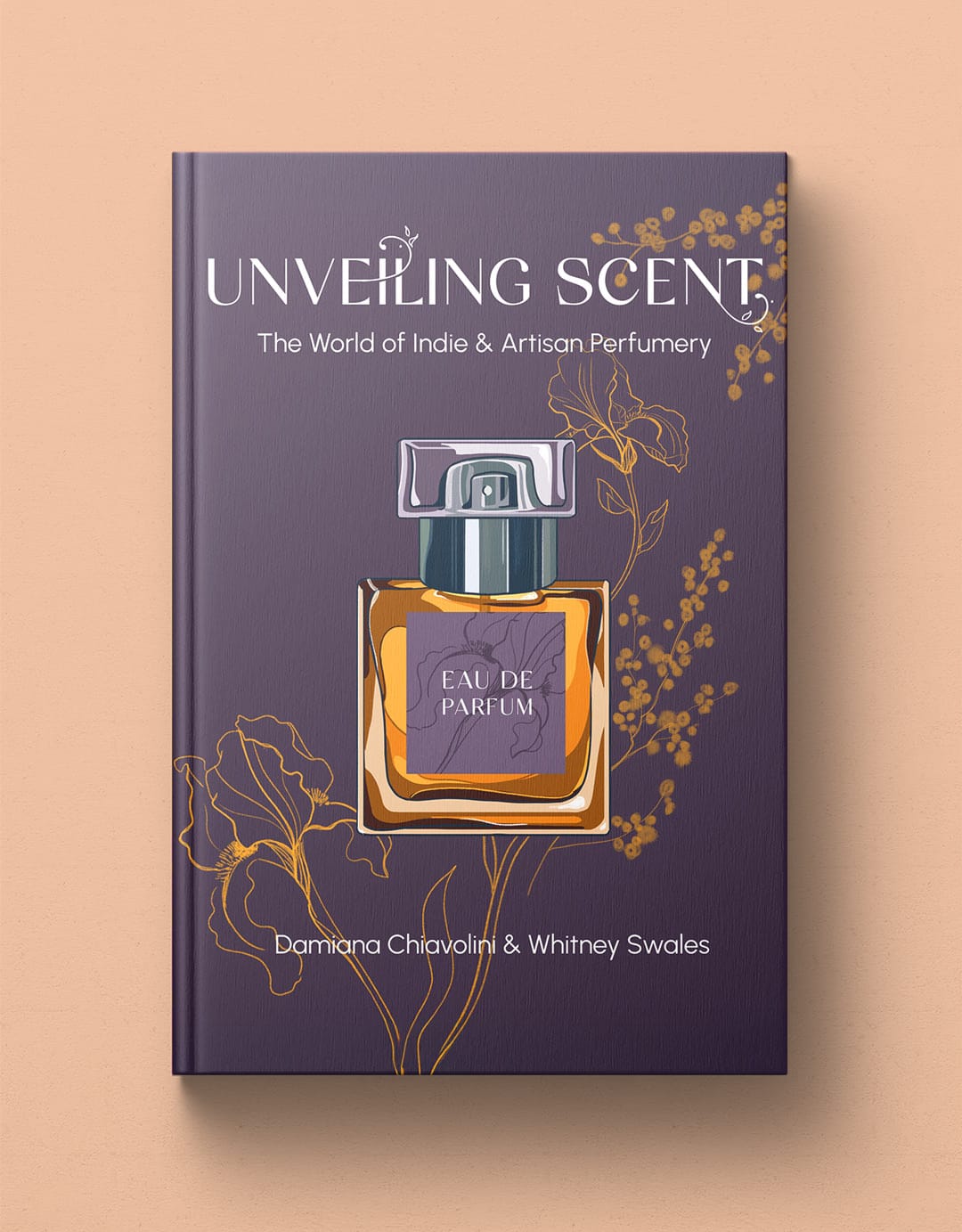 Unveiling Scent book cover design mockup