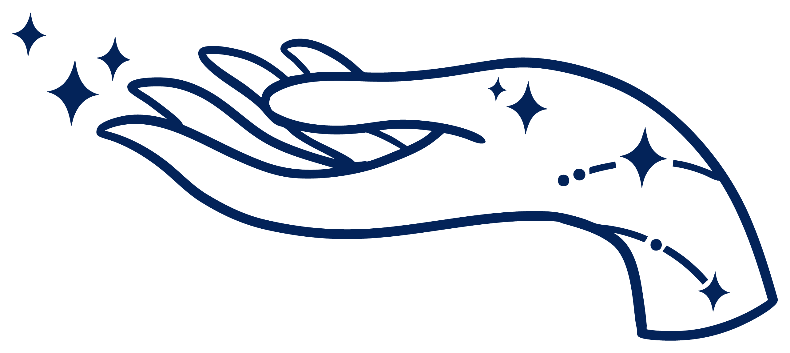 Vibrant magic wand illustration with sparkling stars, symbolizing creativity and transformation.