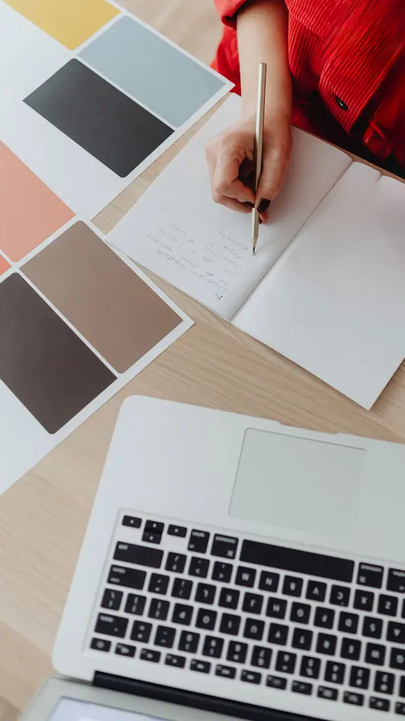 Color palette and design inspiration for artistic projects at Andrews Artistry.