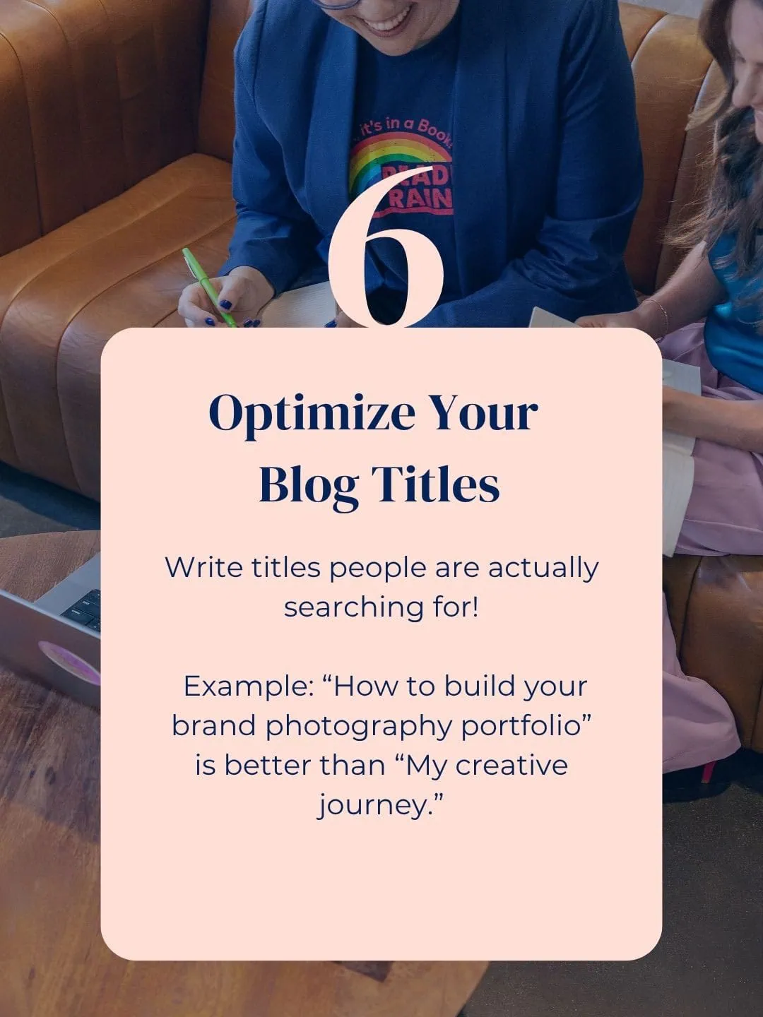 Example of SEO-friendly blog titles versus vague titles