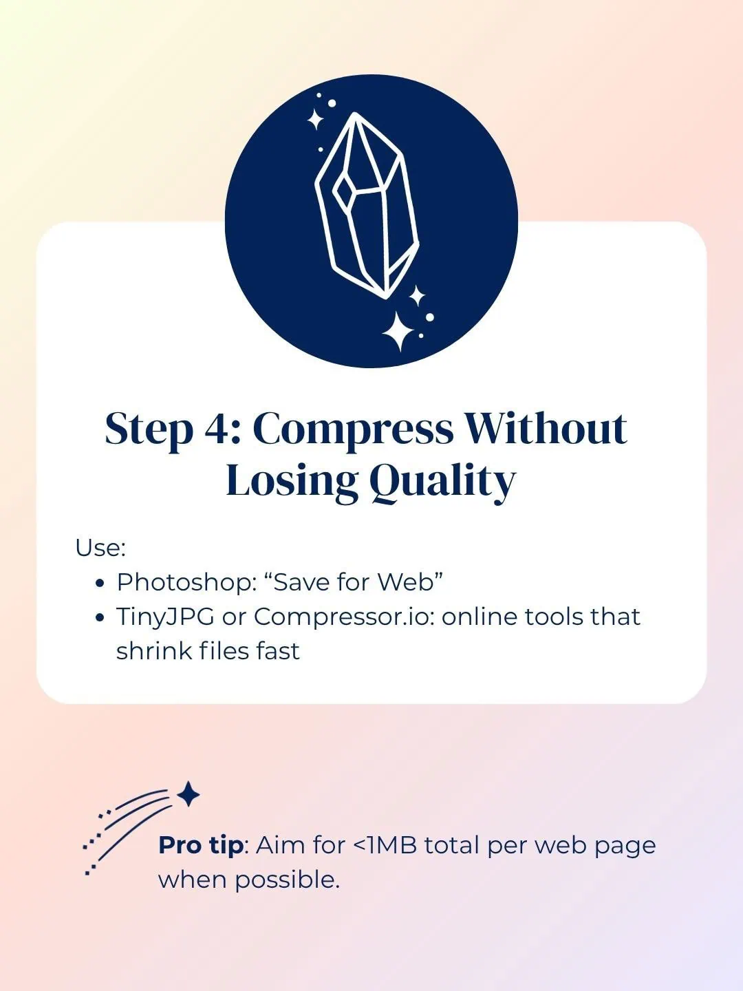 Image compression tools for improving website speed without losing quality